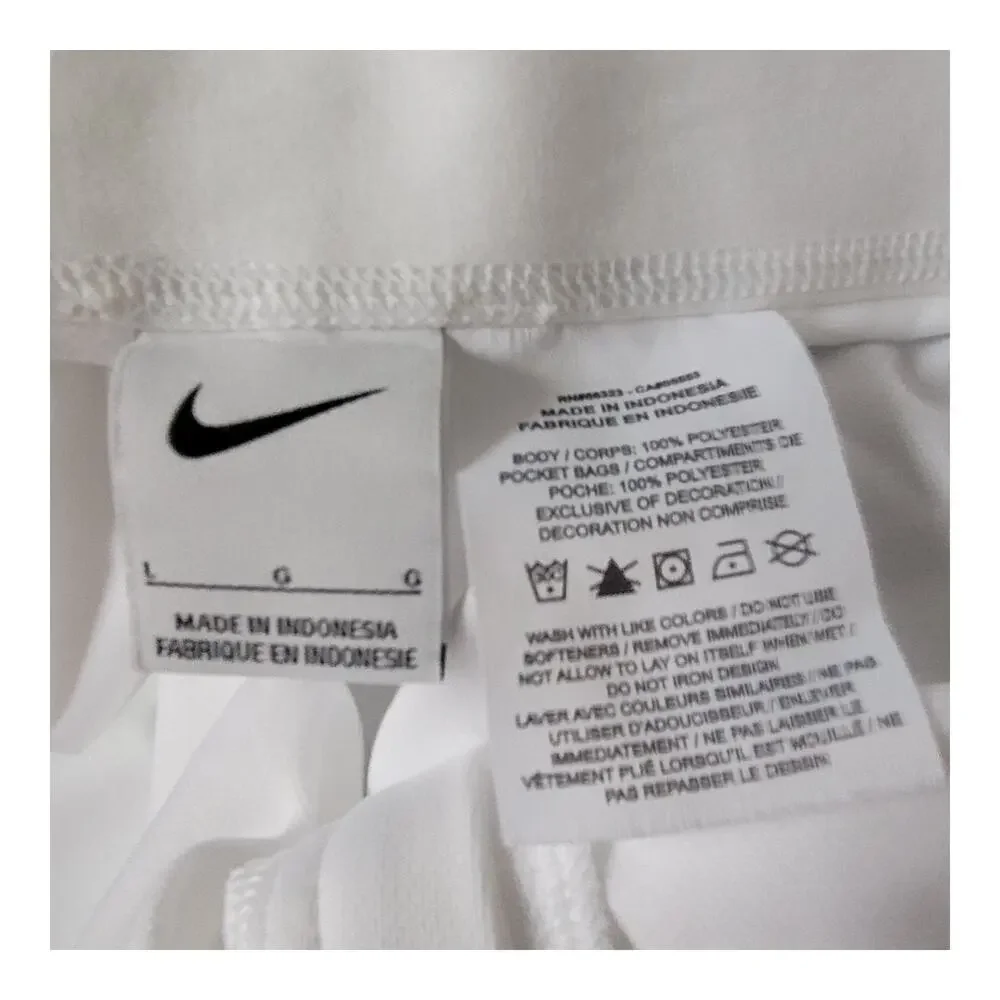 Nike Mens Team Vapor Pro Pant Piped White Size Large Baseball Sports - Picture 5 of 9